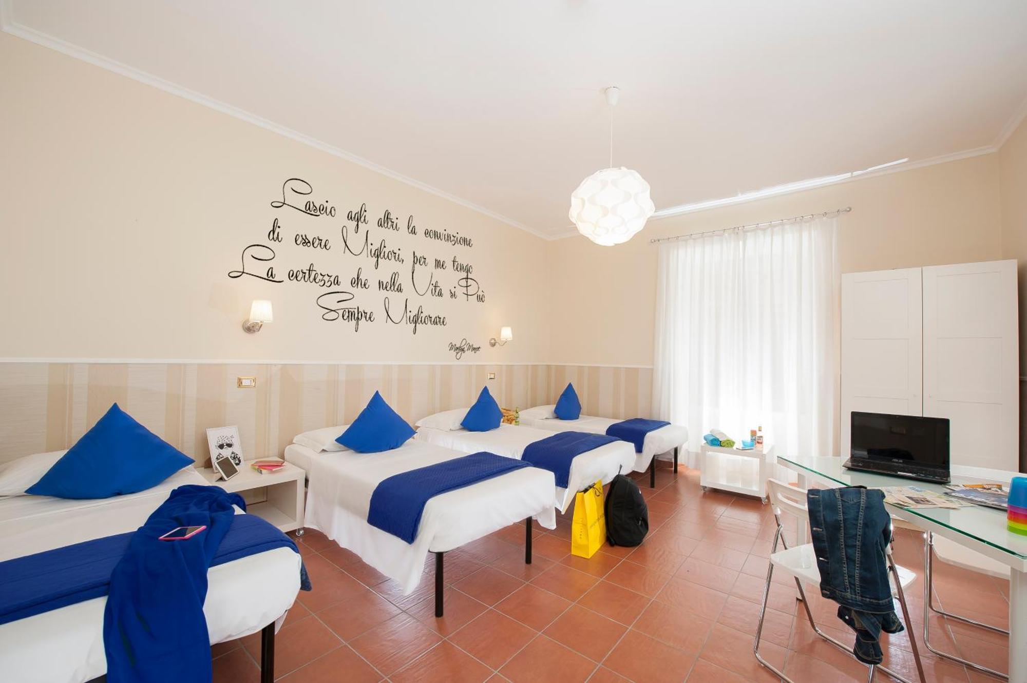 Camera Quadrupla con Bagno in Comune